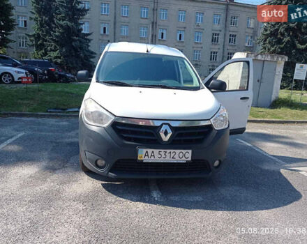 Білий Рено Dokker, об'ємом двигуна 1.46 л та пробігом 474 тис. км за 4500 $, фото 1 на Automoto.ua
