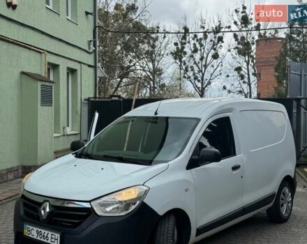 Белый Рено Dokker, объемом двигателя 1.46 л и пробегом 347 тыс. км за 4700 $, фото 1 на Automoto.ua
