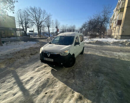 Белый Рено Dokker, объемом двигателя 1.6 л и пробегом 360 тыс. км за 6000 $, фото 1 на Automoto.ua