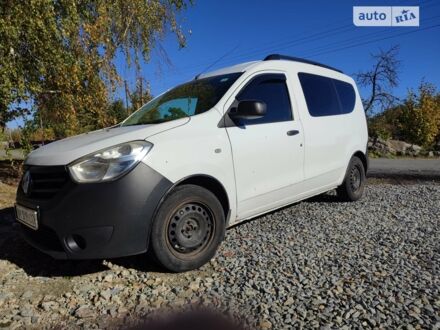 Білий Рено Dokker, об'ємом двигуна 1.5 л та пробігом 215 тис. км за 5500 $, фото 1 на Automoto.ua