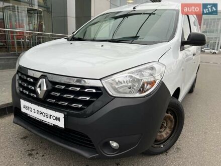 Белый Рено Dokker, объемом двигателя 1.5 л и пробегом 230 тыс. км за 9200 $, фото 1 на Automoto.ua