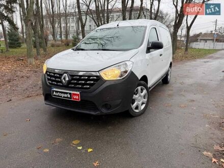 Белый Рено Dokker, объемом двигателя 1.5 л и пробегом 87 тыс. км за 11690 $, фото 1 на Automoto.ua