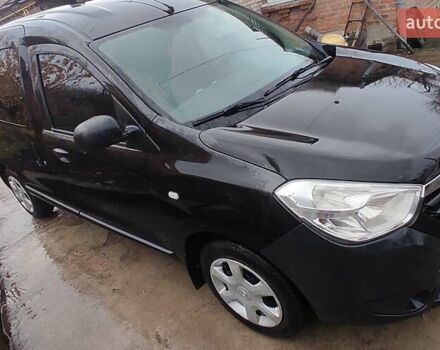 Чорний Рено Dokker, об'ємом двигуна 1.5 л та пробігом 172 тис. км за 8200 $, фото 1 на Automoto.ua