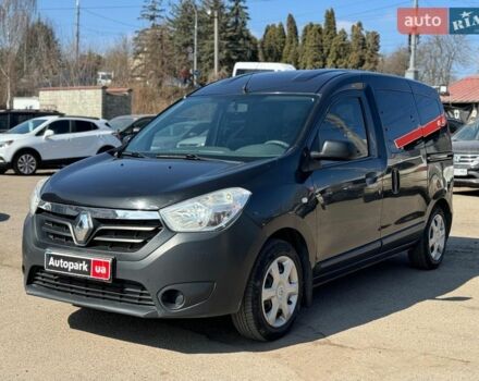 Черный Рено Dokker, объемом двигателя 1.5 л и пробегом 172 тыс. км за 7990 $, фото 1 на Automoto.ua