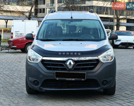 Серый Рено Dokker, объемом двигателя 1.46 л и пробегом 59 тыс. км за 9850 $, фото 1 на Automoto.ua