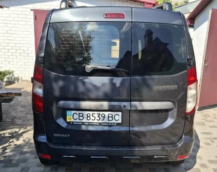 Сірий Рено Dokker, об'ємом двигуна 1.6 л та пробігом 178 тис. км за 7500 $, фото 10 на Automoto.ua