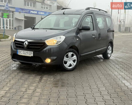 Серый Рено Dokker, объемом двигателя 1.46 л и пробегом 240 тыс. км за 7300 $, фото 2 на Automoto.ua