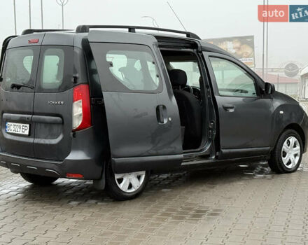Серый Рено Dokker, объемом двигателя 1.46 л и пробегом 240 тыс. км за 7300 $, фото 11 на Automoto.ua
