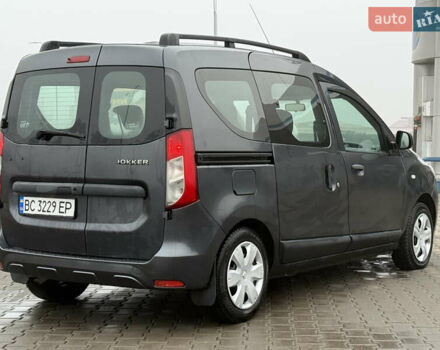 Серый Рено Dokker, объемом двигателя 1.46 л и пробегом 240 тыс. км за 7300 $, фото 6 на Automoto.ua