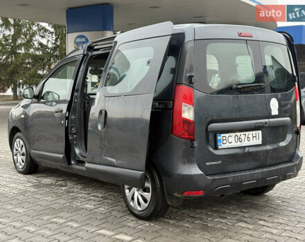 Серый Рено Dokker, объемом двигателя 1.5 л и пробегом 220 тыс. км за 7200 $, фото 9 на Automoto.ua