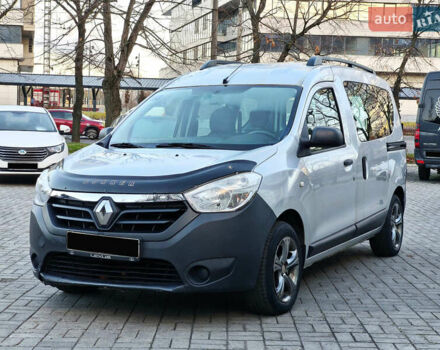 Серый Рено Dokker, объемом двигателя 1.46 л и пробегом 59 тыс. км за 9850 $, фото 1 на Automoto.ua