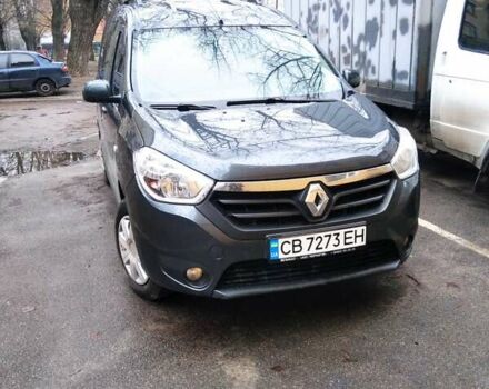 Серый Рено Dokker, объемом двигателя 1.5 л и пробегом 289 тыс. км за 6999 $, фото 1 на Automoto.ua