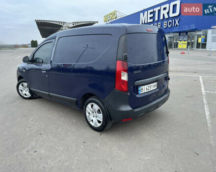 Синий Рено Dokker, объемом двигателя 1.6 л и пробегом 345 тыс. км за 4700 $, фото 7 на Automoto.ua