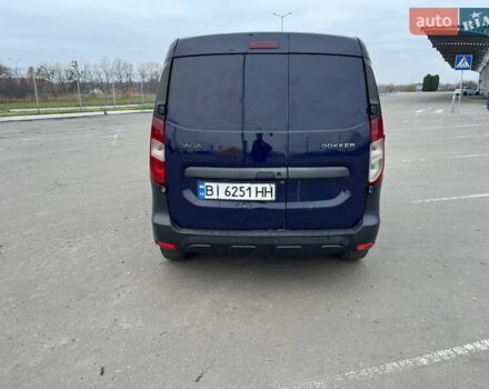 Синий Рено Dokker, объемом двигателя 1.6 л и пробегом 345 тыс. км за 4700 $, фото 8 на Automoto.ua