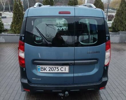 Синий Рено Dokker, объемом двигателя 1.46 л и пробегом 180 тыс. км за 7200 $, фото 3 на Automoto.ua