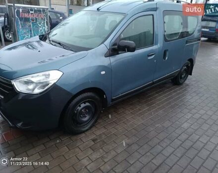 Синий Рено Dokker, объемом двигателя 1.46 л и пробегом 180 тыс. км за 7200 $, фото 11 на Automoto.ua