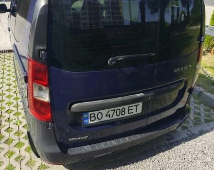 Синий Рено Dokker, объемом двигателя 1.46 л и пробегом 157 тыс. км за 5400 $, фото 5 на Automoto.ua