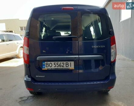 Синий Рено Dokker, объемом двигателя 1.6 л и пробегом 16 тыс. км за 12500 $, фото 3 на Automoto.ua
