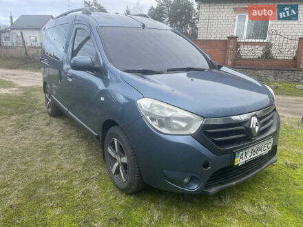 Синий Рено Dokker, объемом двигателя 1.5 л и пробегом 274 тыс. км за 6300 $, фото 1 на Automoto.ua