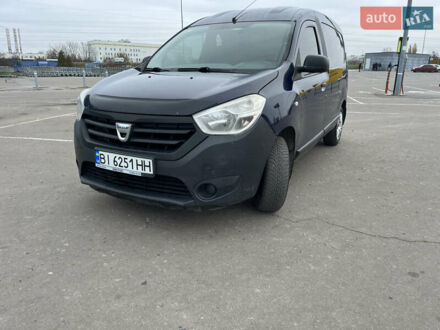 Синий Рено Dokker, объемом двигателя 1.6 л и пробегом 345 тыс. км за 4700 $, фото 1 на Automoto.ua