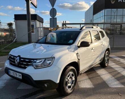 Белый Рено Дастер, объемом двигателя 1.5 л и пробегом 175 тыс. км за 14000 $, фото 1 на Automoto.ua