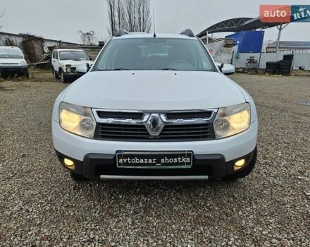 Белый Рено Дастер, объемом двигателя 2 л и пробегом 186 тыс. км за 9800 $, фото 1 на Automoto.ua