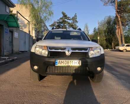 Білий Рено Дастер, об'ємом двигуна 1.5 л та пробігом 223 тис. км за 9700 $, фото 1 на Automoto.ua