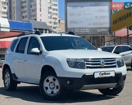 Белый Рено Дастер, объемом двигателя 2 л и пробегом 93 тыс. км за 9700 $, фото 1 на Automoto.ua