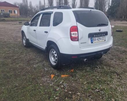 Белый Рено Дастер, объемом двигателя 1.46 л и пробегом 130 тыс. км за 12000 $, фото 2 на Automoto.ua
