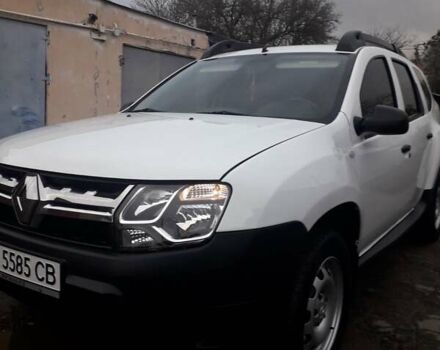 Белый Рено Дастер, объемом двигателя 1.46 л и пробегом 120 тыс. км за 11200 $, фото 1 на Automoto.ua