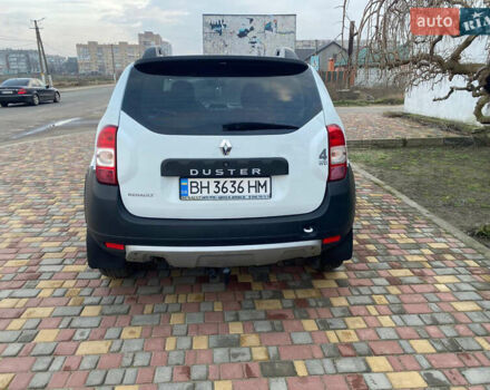 Білий Рено Дастер, об'ємом двигуна 1.46 л та пробігом 200 тис. км за 9600 $, фото 1 на Automoto.ua
