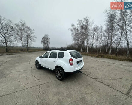 Белый Рено Дастер, объемом двигателя 1.46 л и пробегом 203 тыс. км за 9950 $, фото 14 на Automoto.ua