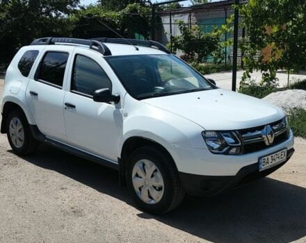 Белый Рено Дастер, объемом двигателя 1.5 л и пробегом 129 тыс. км за 11500 $, фото 1 на Automoto.ua