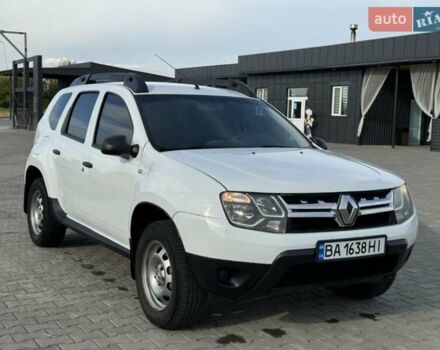 Белый Рено Дастер, объемом двигателя 1.46 л и пробегом 125 тыс. км за 9800 $, фото 1 на Automoto.ua