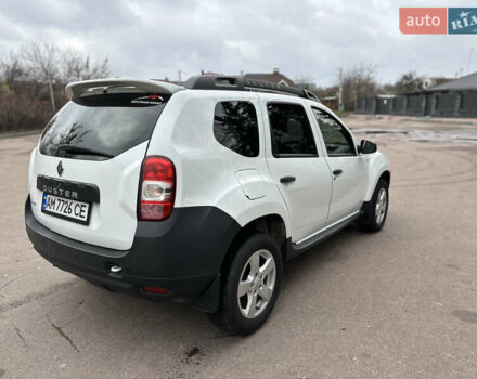 Белый Рено Дастер, объемом двигателя 1.46 л и пробегом 294 тыс. км за 9500 $, фото 2 на Automoto.ua