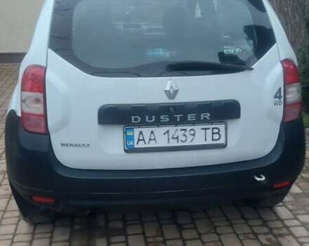 Белый Рено Дастер, объемом двигателя 1.46 л и пробегом 272 тыс. км за 12950 $, фото 13 на Automoto.ua
