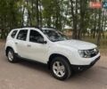 Белый Рено Дастер, объемом двигателя 1.6 л и пробегом 135 тыс. км за 10299 $, фото 1 на Automoto.ua