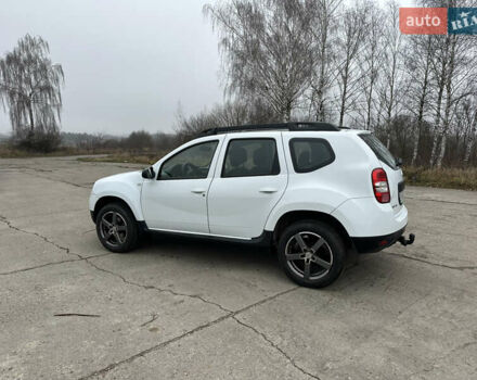 Белый Рено Дастер, объемом двигателя 1.46 л и пробегом 203 тыс. км за 9950 $, фото 4 на Automoto.ua