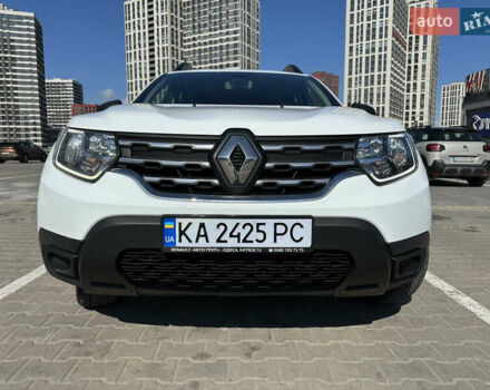 Белый Рено Дастер, объемом двигателя 1.46 л и пробегом 105 тыс. км за 14200 $, фото 2 на Automoto.ua