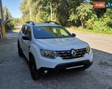 Белый Рено Дастер, объемом двигателя 1.5 л и пробегом 166 тыс. км за 13750 $, фото 1 на Automoto.ua