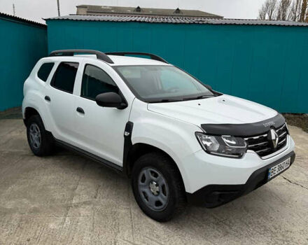 Белый Рено Дастер, объемом двигателя 1.46 л и пробегом 93 тыс. км за 16200 $, фото 1 на Automoto.ua