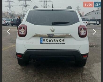 Белый Рено Дастер, объемом двигателя 1.6 л и пробегом 35 тыс. км за 16000 $, фото 1 на Automoto.ua