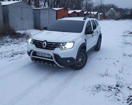 Белый Рено Дастер, объемом двигателя 1.6 л и пробегом 155 тыс. км за 13300 $, фото 24 на Automoto.ua