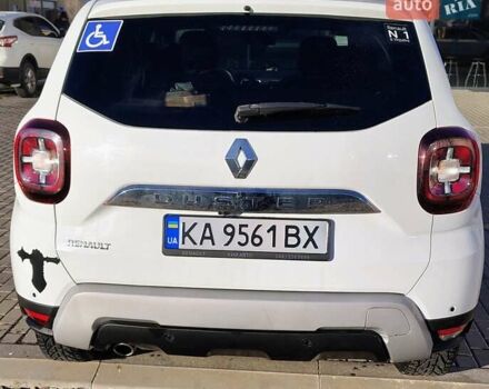 Белый Рено Дастер, объемом двигателя 1.46 л и пробегом 130 тыс. км за 17550 $, фото 1 на Automoto.ua