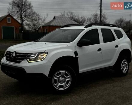 Белый Рено Дастер, объемом двигателя 1.6 л и пробегом 59 тыс. км за 13450 $, фото 1 на Automoto.ua