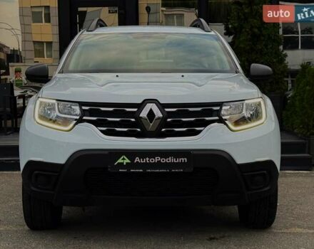 Белый Рено Дастер, объемом двигателя 1.6 л и пробегом 24 тыс. км за 17499 $, фото 1 на Automoto.ua