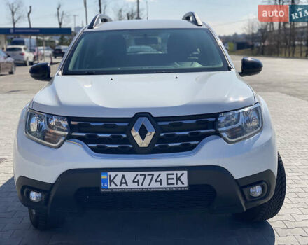 Белый Рено Дастер, объемом двигателя 1.5 л и пробегом 122 тыс. км за 17899 $, фото 1 на Automoto.ua