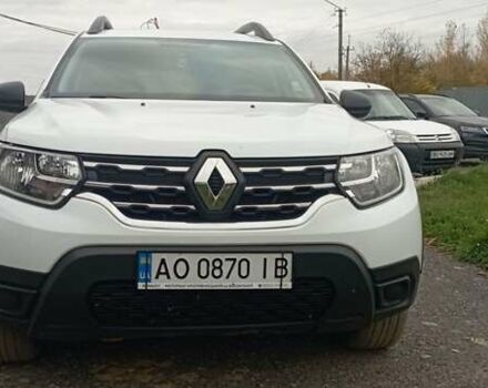 Рено Дастер 2021 у Ужгороді на Automoto.ua Білий Рено Дастер, об'ємом двигуна 1.46 л та пробігом 115 тис. км за 17300 $, фото 1 на Automoto.ua