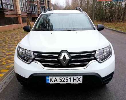 Белый Рено Дастер, объемом двигателя 1.6 л и пробегом 58 тыс. км за 16200 $, фото 3 на Automoto.ua