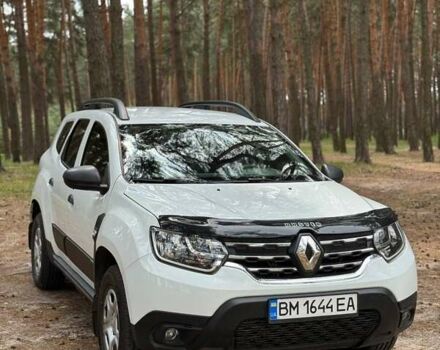 Белый Рено Дастер, объемом двигателя 1.46 л и пробегом 49 тыс. км за 17900 $, фото 2 на Automoto.ua